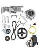 Holley LS Engine Swap Accessory Drive System w/o A/C Polished Chevy V8