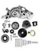 Holley Accessory Drive Mid-mount w/ Alt/Tensioner/SFI Damper Black