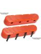 Holley Valve Covers Twopc Cast Factory Orange 3.75