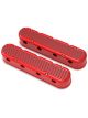 Holley Valve Covers Twopc Cast Gloss Red 3.75