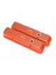 Holley Valve Cover Perimeter Bolt Tall Cast Orange Chevrolet SB