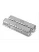 Holley Valve Covers Vintage Cast Polished Finned Logo Chevy SB