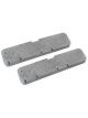 Holley Valve Cover Adapters Perimeter Bolt Natural Chevrolet SB LS Kit