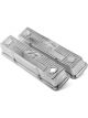 Holley Valve Covers M/T Tall Cast Polished Finned Chevy SB Pair