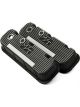 Holley Valve Covers M/T Stock Cast Black Wrinkle Finish Finned Chevy BB