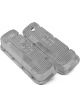 Holley Valve Covers M/T Tall Cast Raw Finish Finned Chevy BB Pair