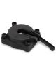 Holley Carburettor Accelerator Pump Cover 50cc w/ Screws Black