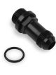 Holley Carburettor Inlet Fitting Black -6 AN Male -6 AN O-ring Male