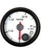 Holley GAUGE 2-1/16 FUEL LEVEL -WHT