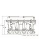 Holley Intake Manifold EFI Multi-port Hi-Ram Dual 4150 Dominator