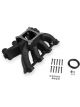 Holley Intake Manifold LS Split Design Carbureted Single Plane Black