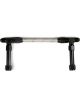 Holley Fuel Line Braided Flex Stainless Steel Black Fittings -8 AN
