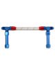 Holley Fuel Braided Flex S/S Red/Blue -8 AN Male -8 AN UltraHP