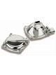 Holley Housing Cover Vacuum Secondary Diaphragm Die-Cast Chrome