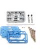 Holley Metering Block Conversion Cast Zinc Plated Model 4160 Kit