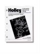 Holley Carburettor Numerical Listing Guide