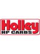 Holley Decal, Vinyl, Adhesive Back, Red, White, Black,HP Carbs Logo