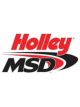 Holley Decal, Vinyl, Adhesive Back, Red, Black, Holley/MSD Logo