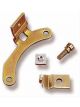 Holley Bracket Steel Gold Carburettor Cable Mount 4010/4150/4160