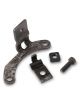 Holley Choke Cable Bracket, Steel, Black, Kit