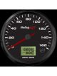 Holley Gauge Speedometer Holley EFI Systems Style Analog 0-160 mph 3 3
