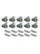 Holley METRIPACK, 10 CAVITY, FEMALE, GREY