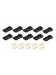 Holley METRIPACK, 3 CAVITY, MALE, BLACK