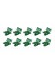 Holley WEATHER PACK, 3 CAVITY, TOWER, GREEN