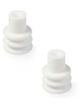 Holley Weatherpack Connectors, GT 150 WEATHER SEAL WHITE 24-20GA
