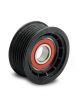 Holley Idler Pulley, Serpentine, Plastic, Black