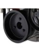 Holley Crankshaft Pulley Serpentine 6-groove Steel Black Chevy
