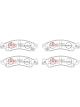 DBA Street Performance Brake Pads