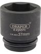 Draper Tools Expert 37mm 3/4 Square Drive Hi-Torq 6 Point Impact Socket
