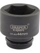 Draper Tools Expert 44mm 3/4 Square Drive Hi-Torq 6 Point Impact Socket
