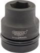 Draper Tools Expert 24mm 1 Square Drive Hi-Torq 6 Point Impact Socket
