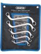 Draper Tools S Type Obstruction Ring Spanner Set 5 Piece