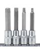 Draper Tools 1/2 Sq. Dr. Draper Tools TX-Star Socket Bit Set 4 Piece