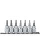 Draper Tools 3/8 Sq. Dr. Five Lobe TX-Star Security Socket Bit Set 7Pcs