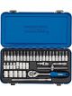 Draper Tools 1/4 Sq. Dr. Metric Socket Set In Metal Case 38 Piece