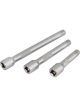 Draper Tools 1/4 Square Drive Extension Bar Set 3 Piece