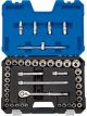 Draper Tools 1/2 Sq. Dr. mm/Af Combined Socket Set 41 Piece
