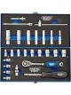 Draper Tools 1/4 Sq. Dr. Metric Socket Set In Metal Case 26 Piece