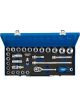 Draper Tools 1/2 Sq. Dr. Metric Socket Set In Metal Case 28 Piece