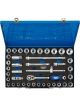 Draper Tools 1/2 Sq. Dr. Combined mm/Af Socket Set In Metal Case 40 Pcs