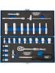 Draper Tools 1/4 Sq. Dr. Metric Socket Set 26 Piece