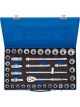 Draper Tools 1/2 Sq. Dr. Combined mm/Af Socket Set 40 Piece