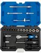 Draper Tools 1/4 Sq. Dr. Metric Expert Multi-Drive Socket Set 43 Pcs