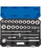 Draper Tools 3/4 Sq. Dr. Combined mm/Af Socket Set 26 Piece