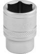 Draper Tools 3/8 Square Drive 6 Point Metric Socket 15mm