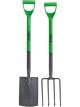 Draper Tools Carbon Steel Garden Fork And Spade Set